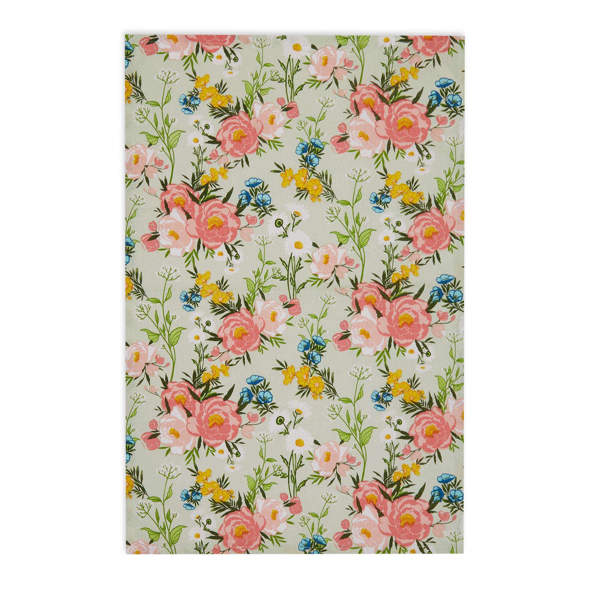 DII® Spring Bouquet Bunny Dishtowel Set